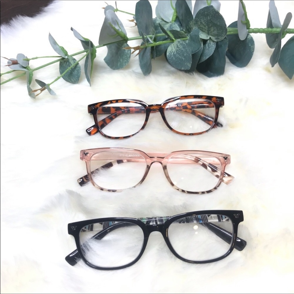 Steve Madden Glasses Set of 3